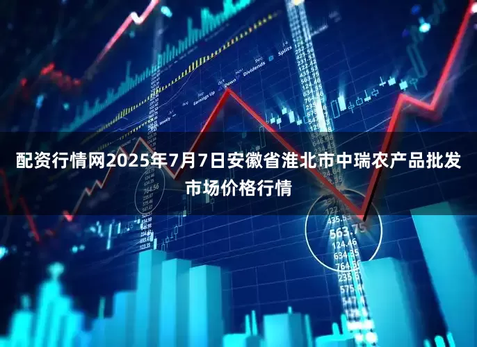 配资行情网2025年7月7日安徽省淮北市中瑞农产品批发市场价格行情